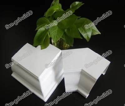 Light-Weight White PVC Gutter Color Remain Inlet Funnel for Rain Drain Water with Soncap