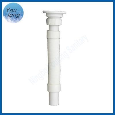 Bathroom Wash Basin Plastic Drain Hose Flexible Waste Drain Pipe