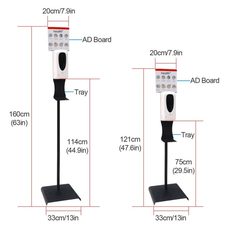 Floor Stand for Floor Standing K9 PRO Plus Automatic Soap Dispenser