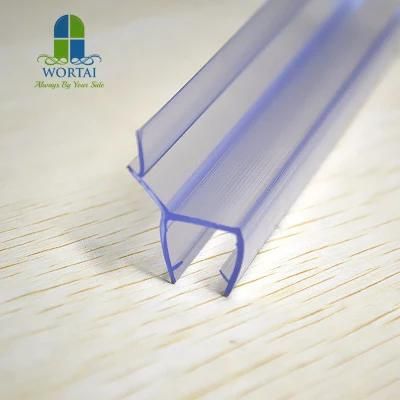 Economical Tempered Glass Shower Door PVC Weather Strip Waterproof Door Seal