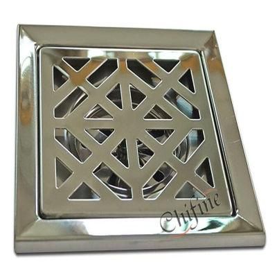 Square Outdoor Stainless Steel Floor Drain