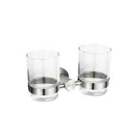 Double Tumbler Holder with Good Glass (SMXB 68002-D)