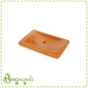 Eco- Friendly Bamboo /Wood Square Soap Dish Made in China with The Best Price 005