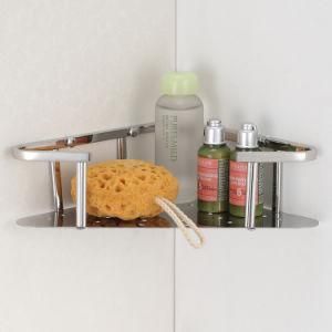 Bathroom Wall Mounted Solid Corner Triangle Shelf