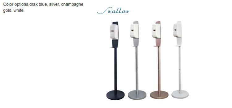 Movable Automatic Touchless Hand Sanitizer Gel Dispenser Stand