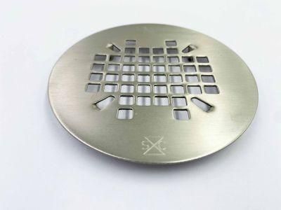 Stainless Steel Polished Surface 4 Inch Round Shower Drain