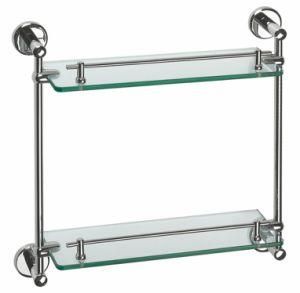 Wholesale Bathroom Corner Stainless Steel Glass Shelf 3057f