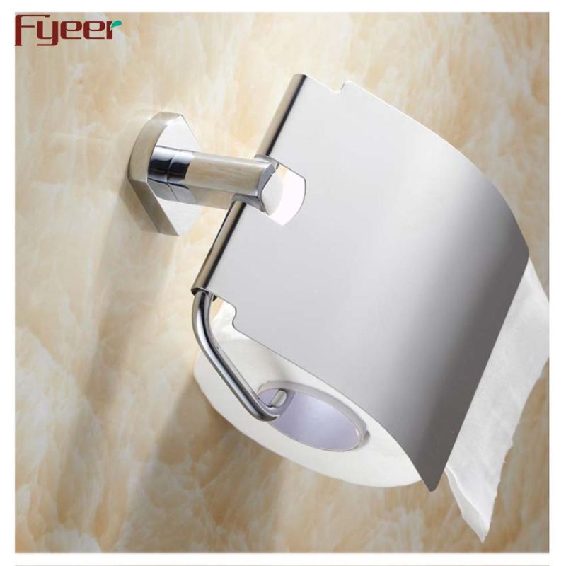 Fyeer High Quality Brass Cute Toilet Paper Holder