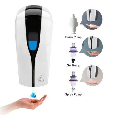 Wall Mount 1000ml Hand Sanitizer Dispenser Automatic Liquid Soap Dispenser