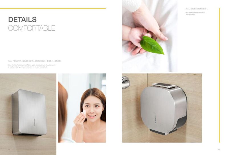 Big Sale Bathroom Accessories Stainless Steel Abox Series Jumbo Roll Tissue Dispenser