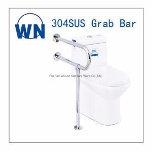 Bathroom U Shape Armrest Stainless Steel Toilet Grab Bar for Disabled Wn-S07