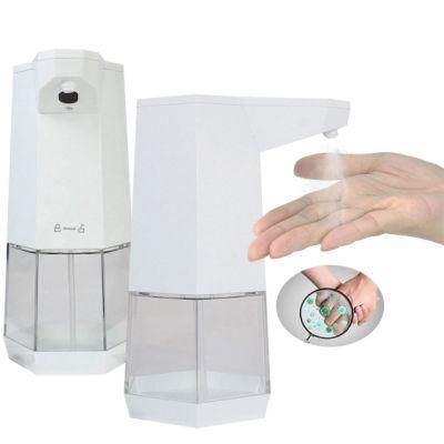 Automatic Touchless Soap Dispenser 360ml, Foaming Hand Soap Dispenser Battery Operated Electric Soap Dispenser for Bathroom Kitchen Office
