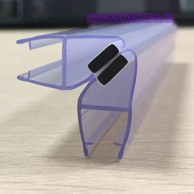 Glass Shower Door Black Magnetic PVC Seals