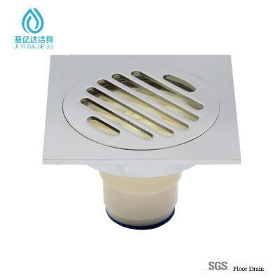 Round Shape Brass Floor Drain for Bathroom