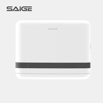 Saige High Quality Plastic Toilet Paper Towel Dispenser with Key