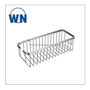 Square Shape Stainless Steel Bathroom Accessories Corner Basket Wn-X03A