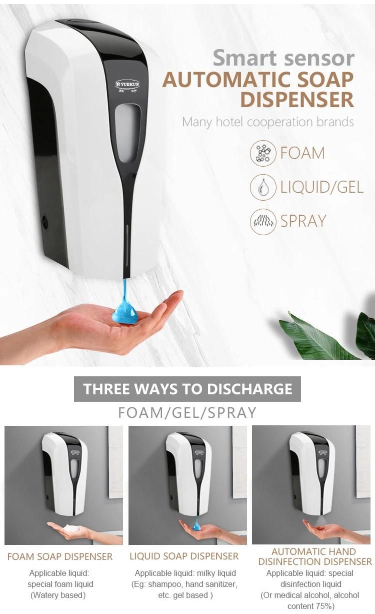 Refillable or Disposable Bottle Hand Sanitizer Dispenser Manual Wall Mounted