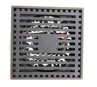 Brass Square Shower Floor Drain Strainer