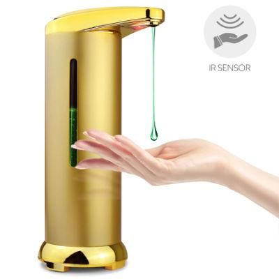 Hand Sanitizer Holder Liquid Sensor Stainless Steel Touchless Automatic Soap Dispenser