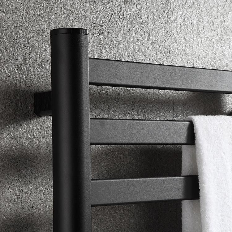 Kaiiy Aluminum Heating Towel Warmer Bathroom Wall Mounted Electric Radiator Tower Rack for Bathroom Use