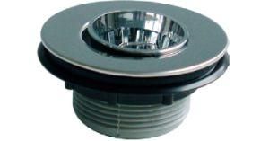 Junior Basket Strainer, Stainless Clad &amp; ABS Chrome Plated Basket, Drain
