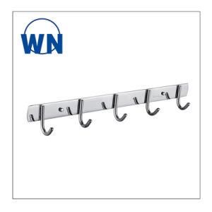 Modern Style Heavy Duty Wall Mount Chrome 304 Stainless Steel Towel Hook Single Robe Hook Coat Hook for Bathroom Kitchen Garage