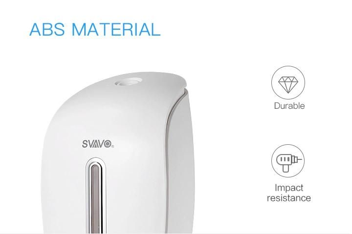 Plastic 800ml Hotel Wall Mounted Hand Soap Dispenser