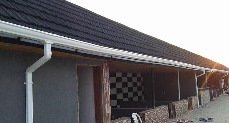 Home Roof Materials Mole Roof Gutter & Downspout System K Style Gutter Elbow