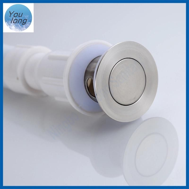 Pop up Anti-Odor Drain Pipe System with Plastic Flexible Waste Pipe for Wash Basin