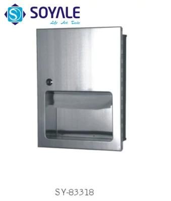 Stainless Steel Paper Towel Dispenser with Polish Finishing Sy-83318