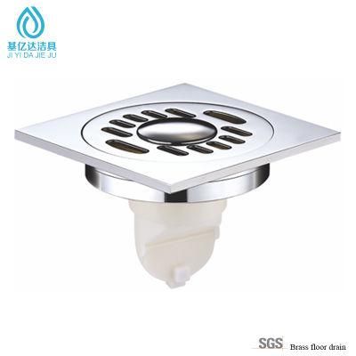Hot Selliing Floor Drainer Bathroom Shower Drainer Brass Shower Waste Floor Drain Clean Room Floor Drain