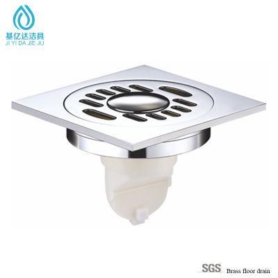 Hot Selliing Floor Drainer Bathroom Shower Drainer Brass Shower Waste Floor Drain Clean Room Floor Drain