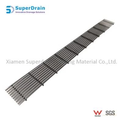 Stainless Steel Sanitary Ware Straight Grate for Pool