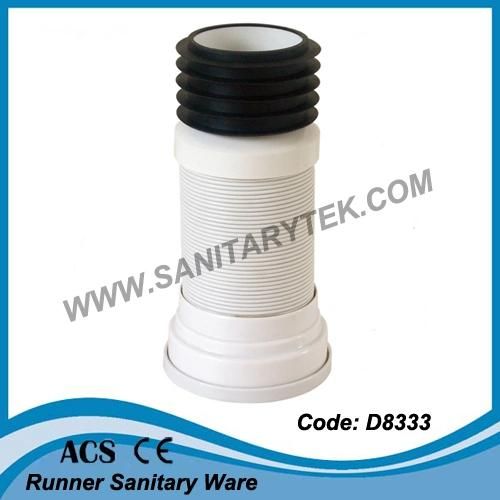 Toilet Pan Connector, Toilet Waste Pipe (D8332)