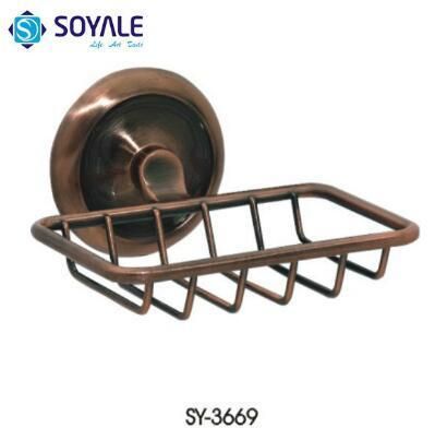 Zinc Alloy Soap Basket with Antique Copper Finishing Sy-3669