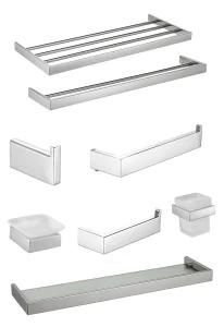 Cheap 5 Piece Bathroom Accessories Stainless Steel Bath Hardware Sets