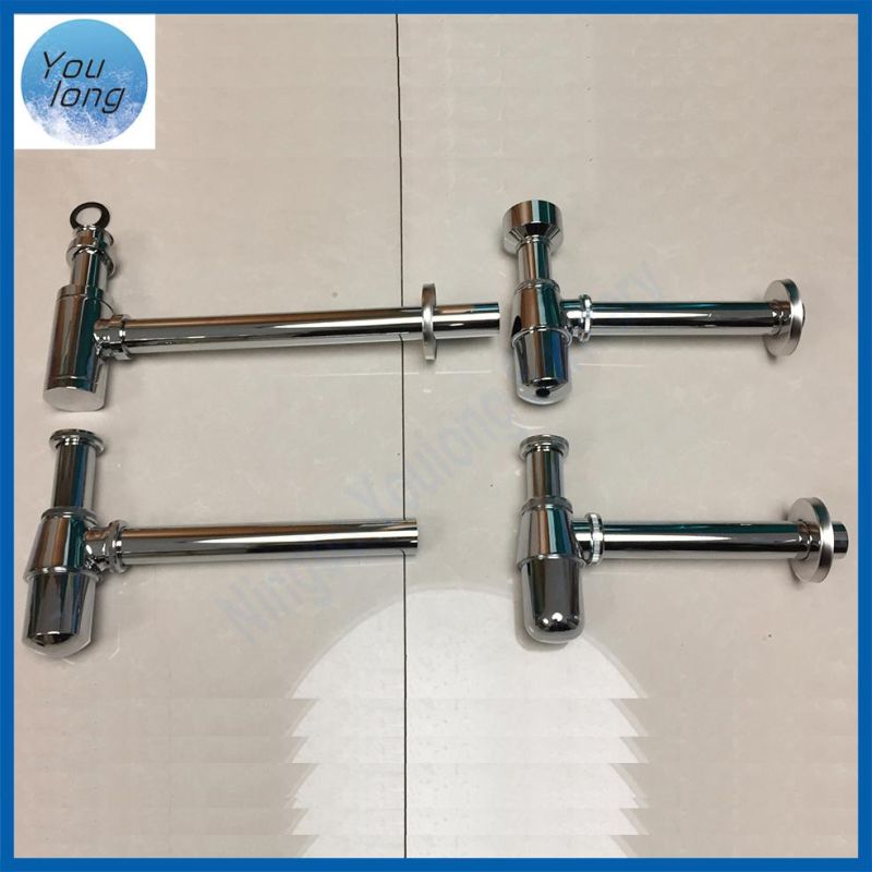 Chile Hot Sale 1.1/4 Brass Chrome Basin Basin Drainer Without Pipe