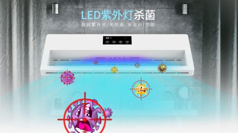 Intelligence UV-LED Ultraviolet Sterilize Hot Air Heating Towel Drying Rack APP Long-Range Control