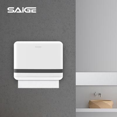 Saige New Arrival Hotel/Bathroom Plastic N Fold Tissue Paper Holder Toilet Paper Dispenser