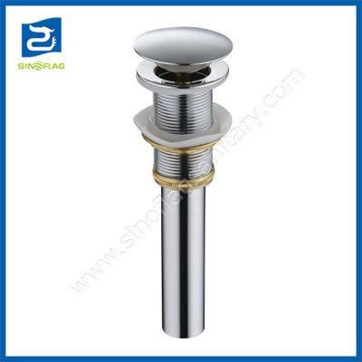 20cm Popular Bathroom Brass Pop up Siphon Basin Waste Drain