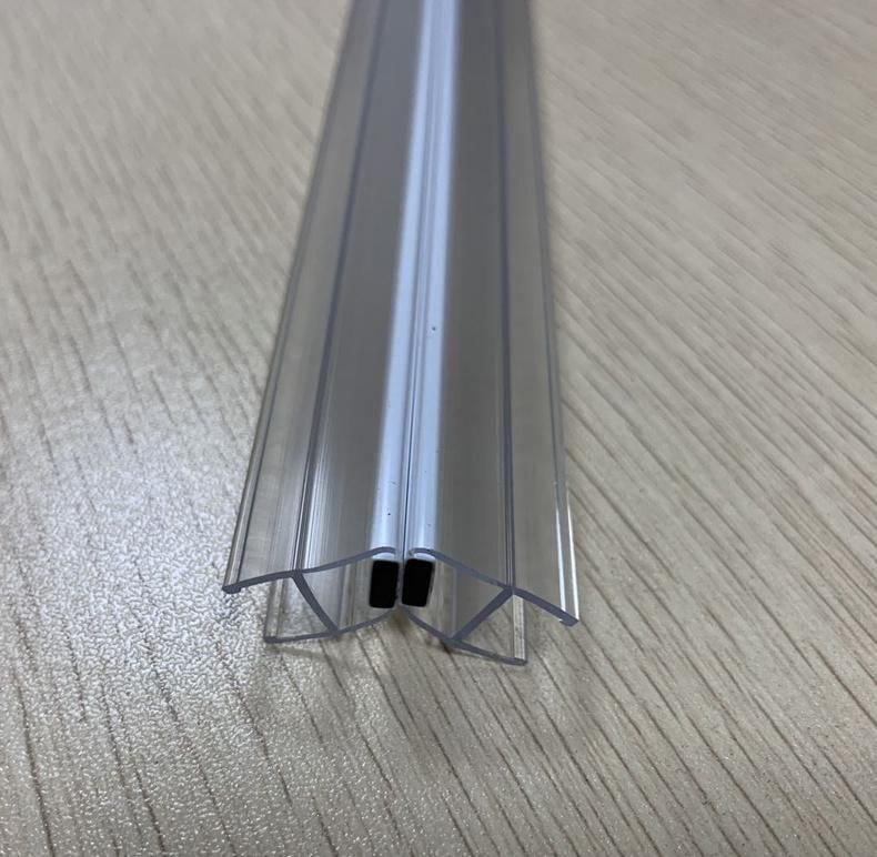135 Degree Glass Shower Door Magnetic PVC Seal