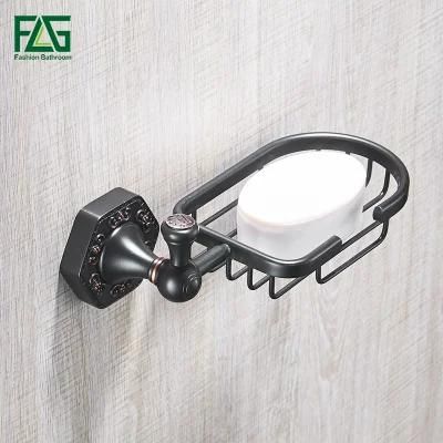 Flg Oil Rubbed Bronze Bath Wall Mounted Soap Dishes/Soap Net