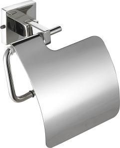 Black Toilet Paper Holder with Shelf Roll Paper Holder