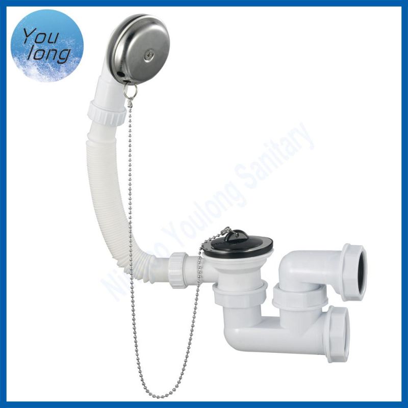 Overflow Drainer Waste Flexible Drain Pipe for Bathtub Drain