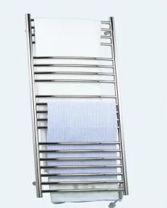 20 Curved Bar Modern Heated Towel Rail