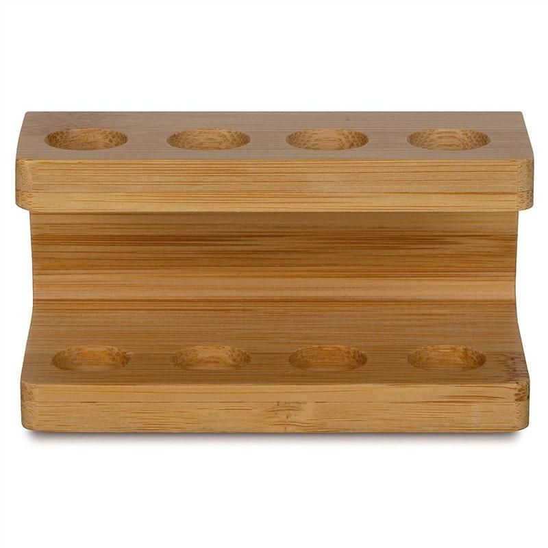 Eco-Friendly Bamboo Wood Electric Toothbrush Holder