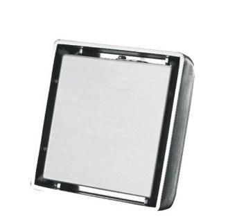 10*10cm Bathroom Smell Side Shower Drainer Concealed Square Anti-Odor