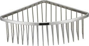 Stainless Steel Wall Organizer Rack Bathroom Basket Shower Shelf