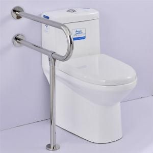 Hot Sale Bathroom U Shape with Stand Stainless Steel Toilet Grab Bar for Disabled Wn-S07