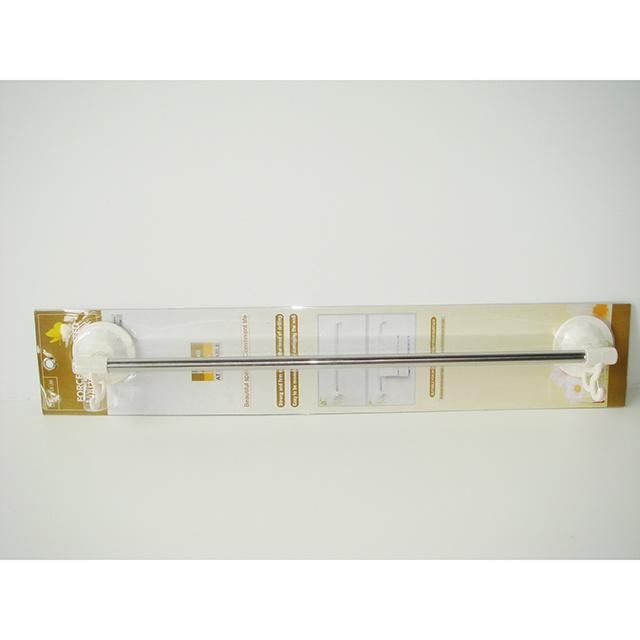 Bathroom Two Pole Towel Holder with Suction Cup